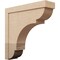 Ekena Millwork 9"W x 36"D x 36"H Thin Bryant Rough Cedar Woodgrain TimberThane Corbel, Primed Tan CORUR09X36X36BRYRCPR - alternate 1